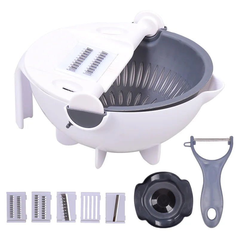 Novariax 4-in-1 Electric Food Cutter