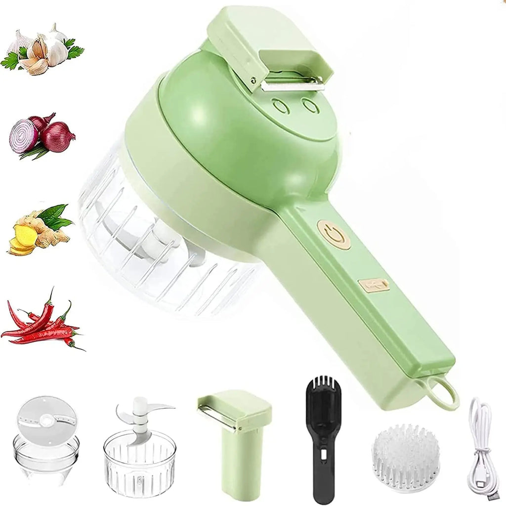 Novariax 4-in-1 Electric Food Cutter