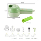Novariax 4-in-1 Electric Food Cutter