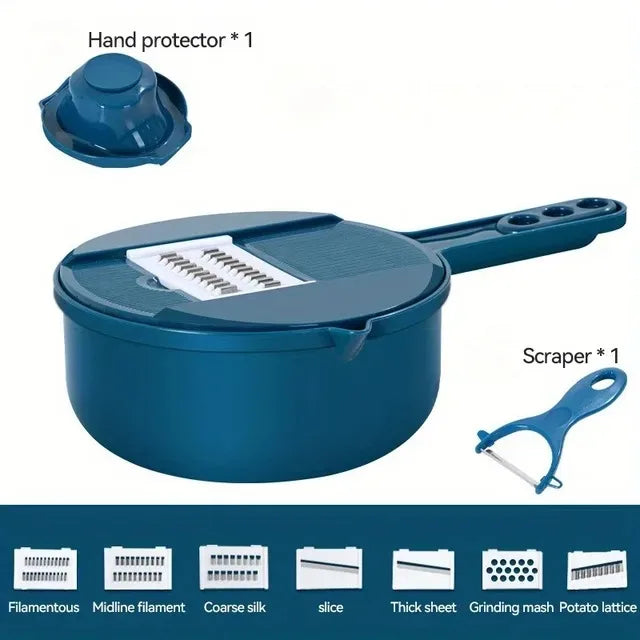 Novariax 4-in-1 Electric Food Cutter