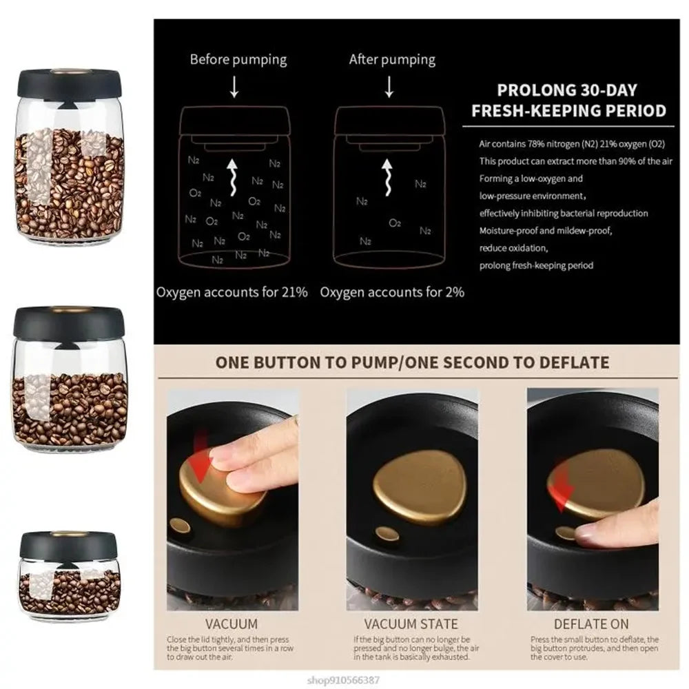 Premium glass food storage